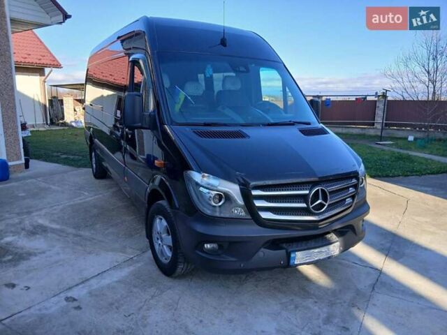 Черный Мерседес Sprinter, объемом двигателя 3 л и пробегом 344 тыс. км за 26850 $, фото 2 на Automoto.ua