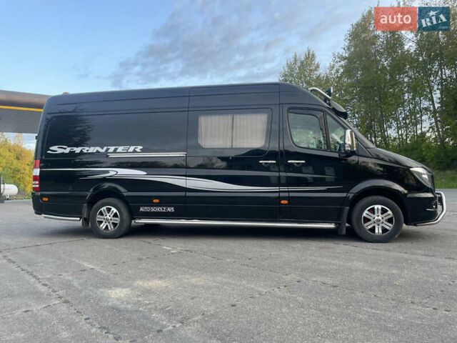 Черный Мерседес Sprinter, объемом двигателя 2.2 л и пробегом 480 тыс. км за 29200 $, фото 8 на Automoto.ua