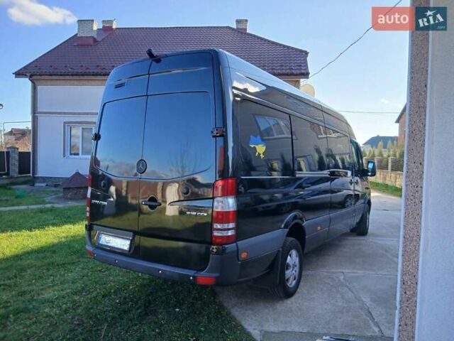 Черный Мерседес Sprinter, объемом двигателя 3 л и пробегом 344 тыс. км за 26850 $, фото 5 на Automoto.ua