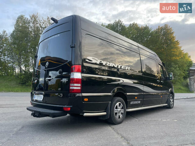Черный Мерседес Sprinter, объемом двигателя 2.2 л и пробегом 480 тыс. км за 29200 $, фото 10 на Automoto.ua