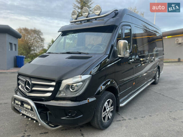 Черный Мерседес Sprinter, объемом двигателя 2.2 л и пробегом 480 тыс. км за 29200 $, фото 17 на Automoto.ua