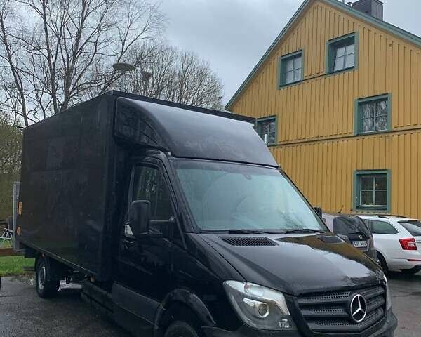 Чорний Мерседес Sprinter, об'ємом двигуна 2 л та пробігом 220 тис. км за 25000 $, фото 2 на Automoto.ua