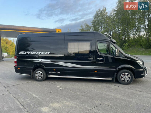 Черный Мерседес Sprinter, объемом двигателя 2.2 л и пробегом 480 тыс. км за 29200 $, фото 7 на Automoto.ua