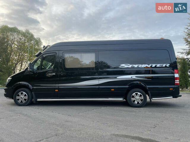 Черный Мерседес Sprinter, объемом двигателя 2.2 л и пробегом 480 тыс. км за 29200 $, фото 16 на Automoto.ua