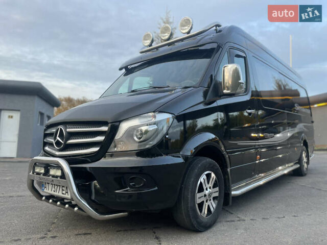 Черный Мерседес Sprinter, объемом двигателя 2.2 л и пробегом 480 тыс. км за 29200 $, фото 18 на Automoto.ua