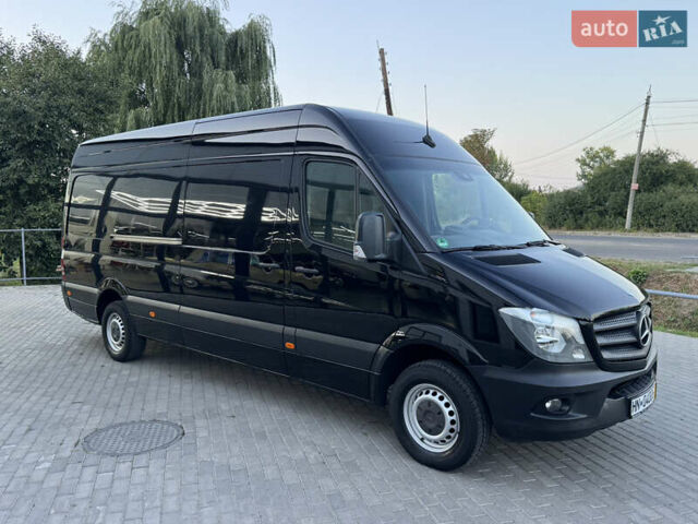 Чорний Мерседес Sprinter, об'ємом двигуна 2.2 л та пробігом 366 тис. км за 24000 $, фото 14 на Automoto.ua