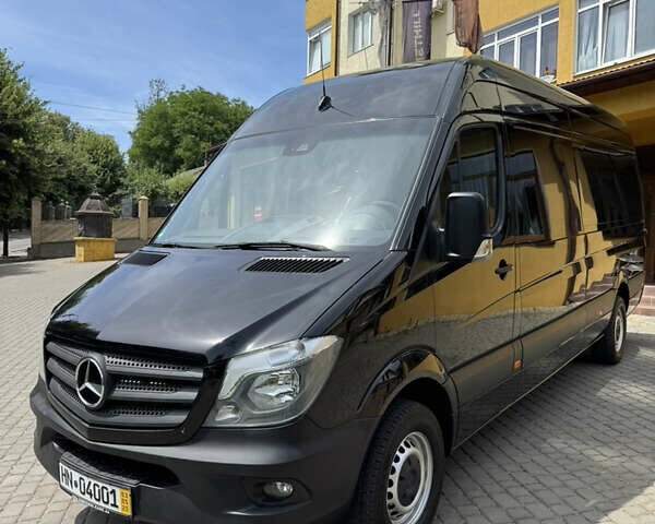 Черный Мерседес Sprinter, объемом двигателя 2.2 л и пробегом 292 тыс. км за 23900 $, фото 21 на Automoto.ua