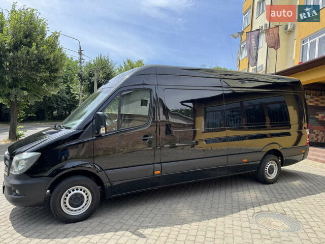Черный Мерседес Sprinter, объемом двигателя 2.2 л и пробегом 292 тыс. км за 23900 $, фото 20 на Automoto.ua