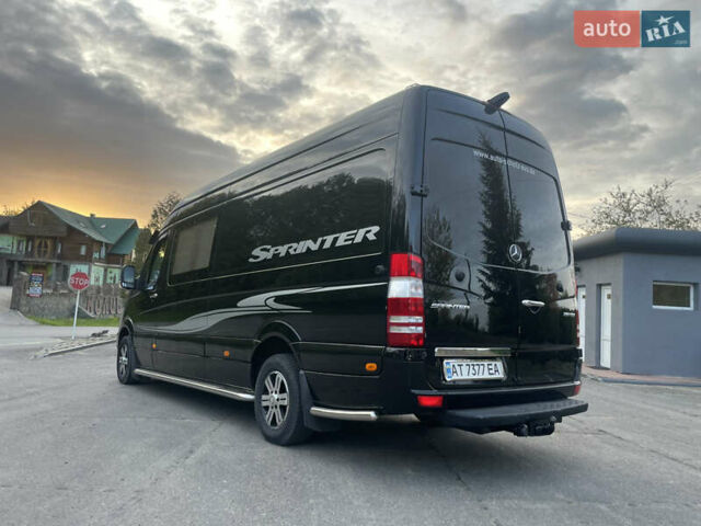 Черный Мерседес Sprinter, объемом двигателя 2.2 л и пробегом 480 тыс. км за 29200 $, фото 14 на Automoto.ua