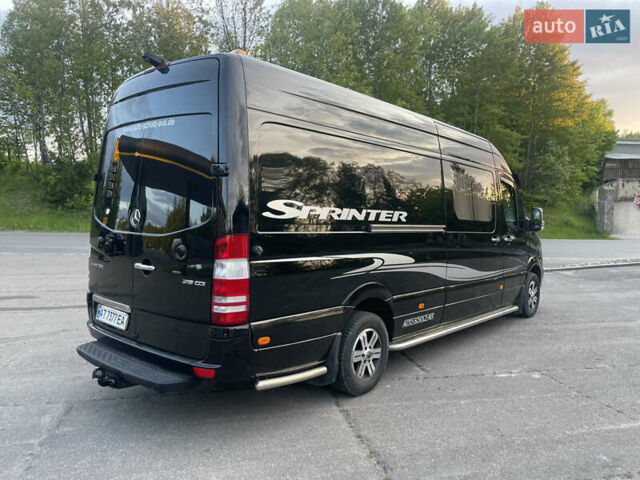 Черный Мерседес Sprinter, объемом двигателя 2.2 л и пробегом 480 тыс. км за 29200 $, фото 9 на Automoto.ua