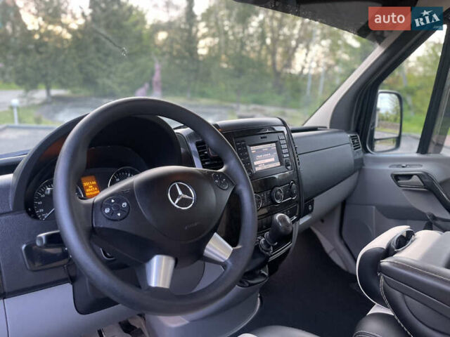 Черный Мерседес Sprinter, объемом двигателя 2.2 л и пробегом 480 тыс. км за 29200 $, фото 61 на Automoto.ua