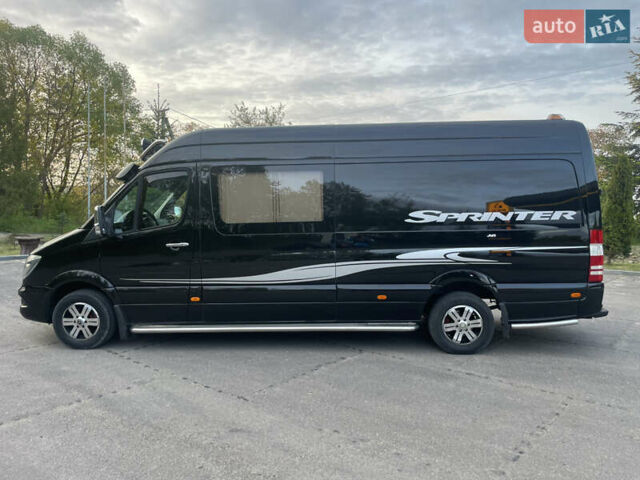 Черный Мерседес Sprinter, объемом двигателя 2.2 л и пробегом 480 тыс. км за 29200 $, фото 15 на Automoto.ua
