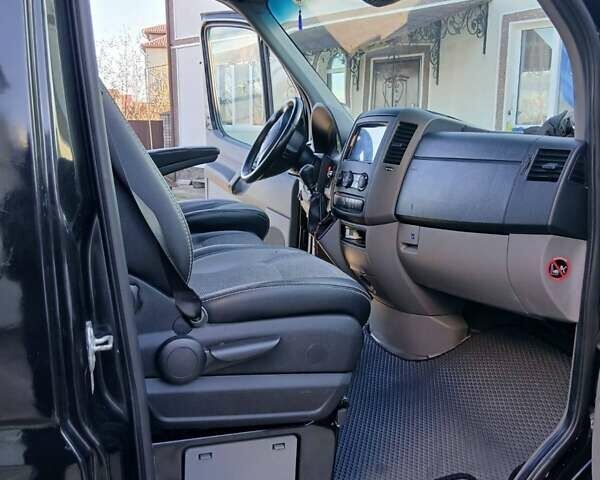 Черный Мерседес Sprinter, объемом двигателя 3 л и пробегом 344 тыс. км за 26850 $, фото 9 на Automoto.ua