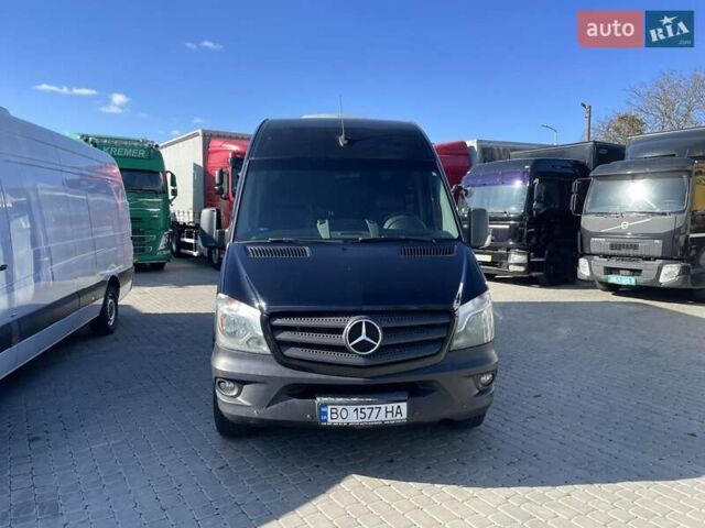 Черный Мерседес Sprinter, объемом двигателя 3 л и пробегом 350 тыс. км за 39900 $, фото 3 на Automoto.ua