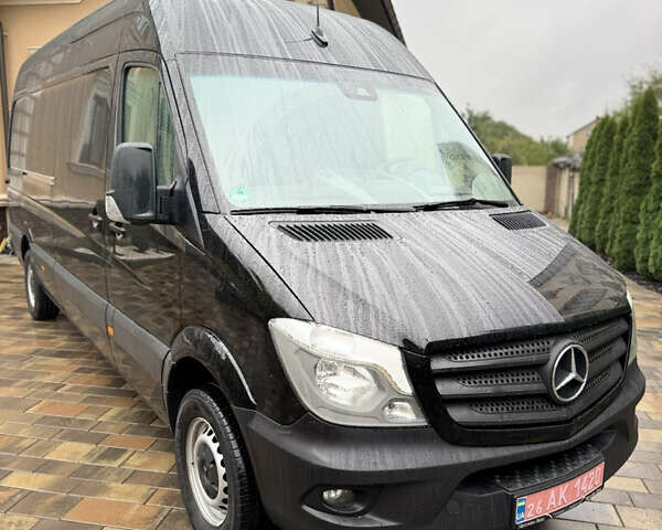 Черный Мерседес Sprinter, объемом двигателя 2.2 л и пробегом 337 тыс. км за 24900 $, фото 19 на Automoto.ua