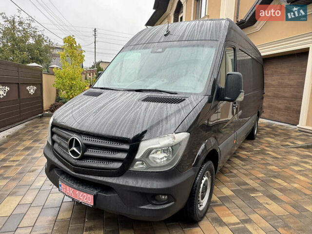 Черный Мерседес Sprinter, объемом двигателя 2.2 л и пробегом 337 тыс. км за 24900 $, фото 3 на Automoto.ua