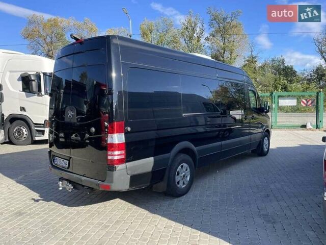 Черный Мерседес Sprinter, объемом двигателя 3 л и пробегом 350 тыс. км за 39900 $, фото 4 на Automoto.ua
