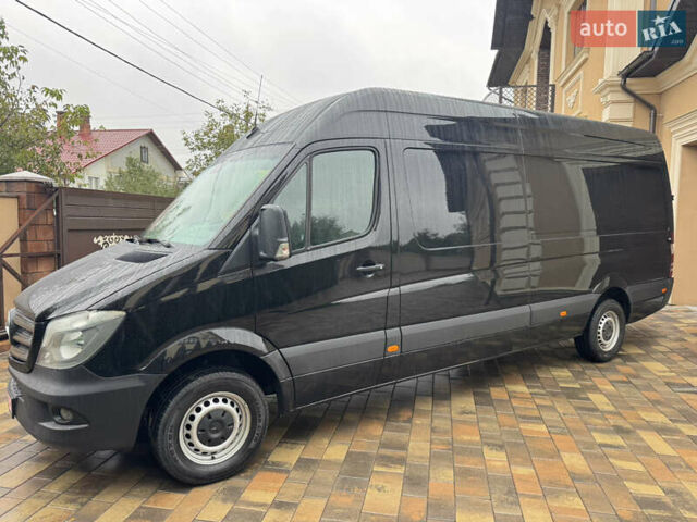 Черный Мерседес Sprinter, объемом двигателя 2.2 л и пробегом 337 тыс. км за 24900 $, фото 1 на Automoto.ua
