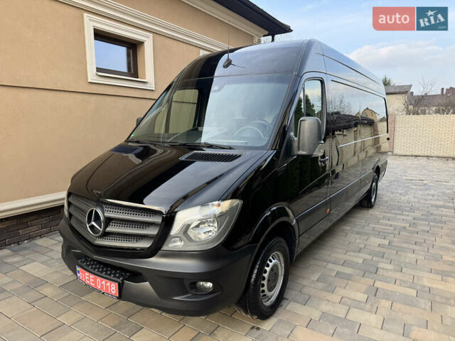 Черный Мерседес Sprinter, объемом двигателя 2.2 л и пробегом 284 тыс. км за 23900 $, фото 5 на Automoto.ua