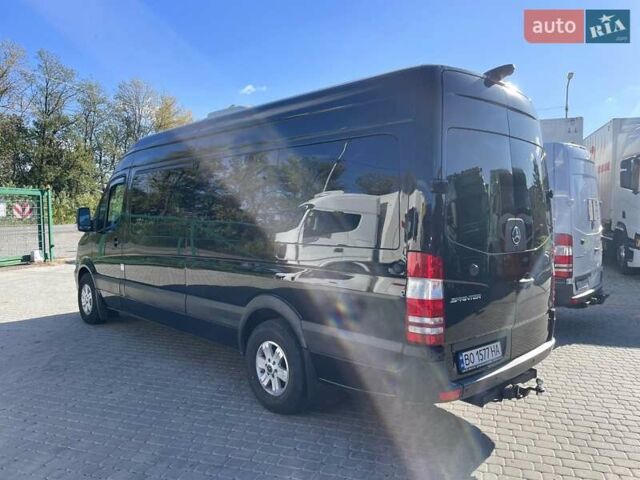 Черный Мерседес Sprinter, объемом двигателя 3 л и пробегом 350 тыс. км за 39900 $, фото 2 на Automoto.ua