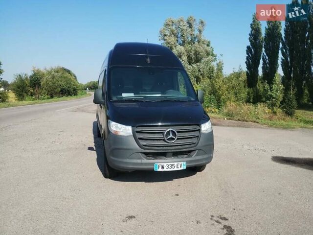 Черный Мерседес Sprinter, объемом двигателя 2.2 л и пробегом 216 тыс. км за 22900 $, фото 11 на Automoto.ua