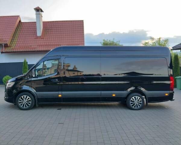 Черный Мерседес Sprinter, объемом двигателя 2.2 л и пробегом 345 тыс. км за 33000 $, фото 6 на Automoto.ua