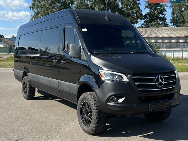 Черный Мерседес Sprinter, объемом двигателя 3 л и пробегом 150 тыс. км за 55000 $, фото 7 на Automoto.ua