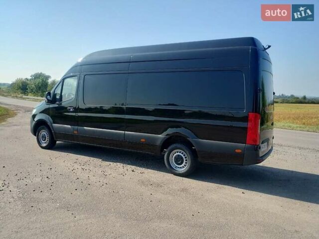 Черный Мерседес Sprinter, объемом двигателя 2.2 л и пробегом 216 тыс. км за 22900 $, фото 3 на Automoto.ua