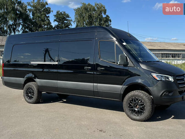 Черный Мерседес Sprinter, объемом двигателя 3 л и пробегом 150 тыс. км за 55000 $, фото 9 на Automoto.ua