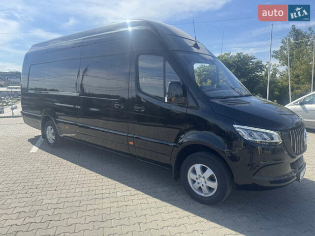 Черный Мерседес Sprinter, объемом двигателя 2.14 л и пробегом 204 тыс. км за 36136 $, фото 2 на Automoto.ua