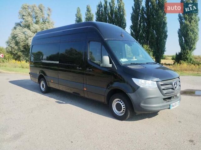 Черный Мерседес Sprinter, объемом двигателя 2.2 л и пробегом 216 тыс. км за 22900 $, фото 10 на Automoto.ua