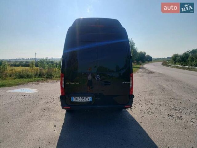 Черный Мерседес Sprinter, объемом двигателя 2.2 л и пробегом 216 тыс. км за 22900 $, фото 5 на Automoto.ua