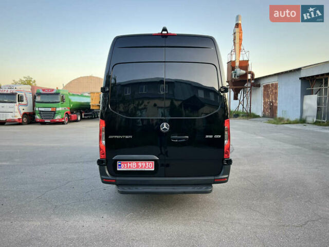 Черный Мерседес Sprinter, объемом двигателя 2.2 л и пробегом 247 тыс. км за 33900 $, фото 7 на Automoto.ua
