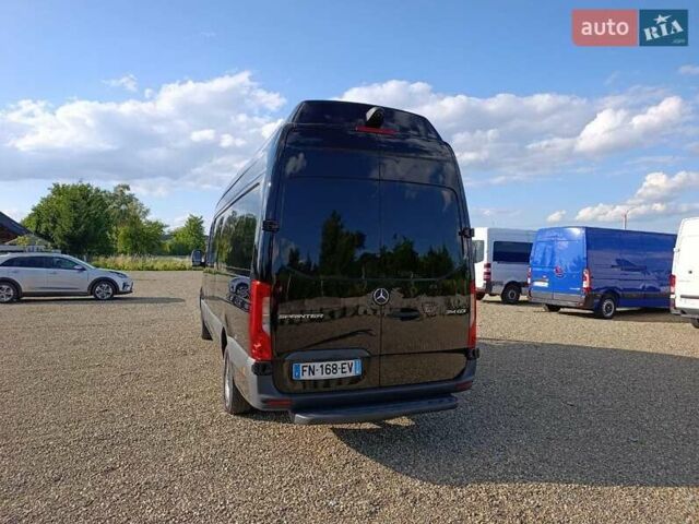 Черный Мерседес Sprinter, объемом двигателя 2.2 л и пробегом 278 тыс. км за 24700 $, фото 9 на Automoto.ua