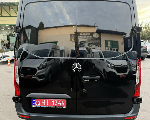 Черный Мерседес Sprinter, объемом двигателя 2.2 л и пробегом 349 тыс. км за 28900 $, фото 9 на Automoto.ua