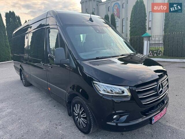 Черный Мерседес Sprinter, объемом двигателя 3 л и пробегом 120 тыс. км за 55990 $, фото 80 на Automoto.ua