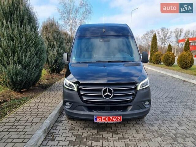 Черный Мерседес Sprinter, объемом двигателя 2.99 л и пробегом 596 тыс. км за 32250 $, фото 1 на Automoto.ua
