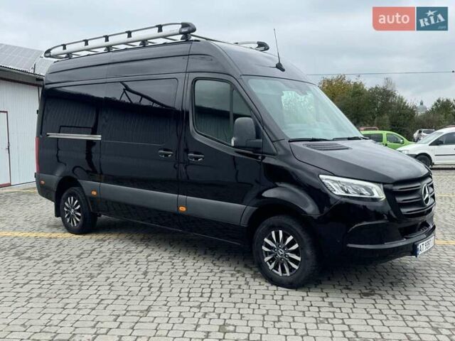 Черный Мерседес Sprinter, объемом двигателя 1.9 л и пробегом 92 тыс. км за 37700 $, фото 17 на Automoto.ua