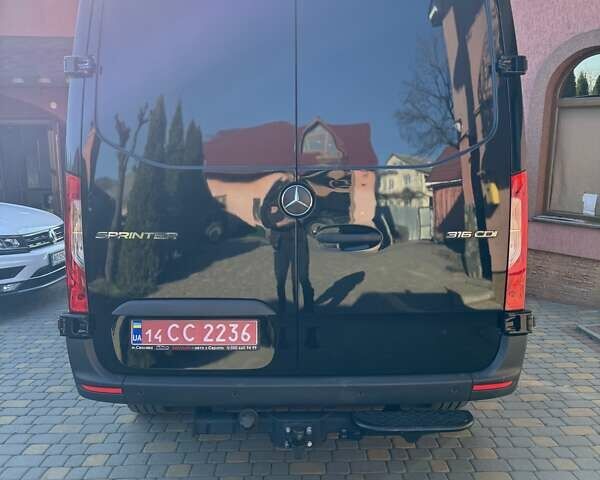 Чорний Мерседес Sprinter, об'ємом двигуна 2.14 л та пробігом 209 тис. км за 30000 $, фото 9 на Automoto.ua