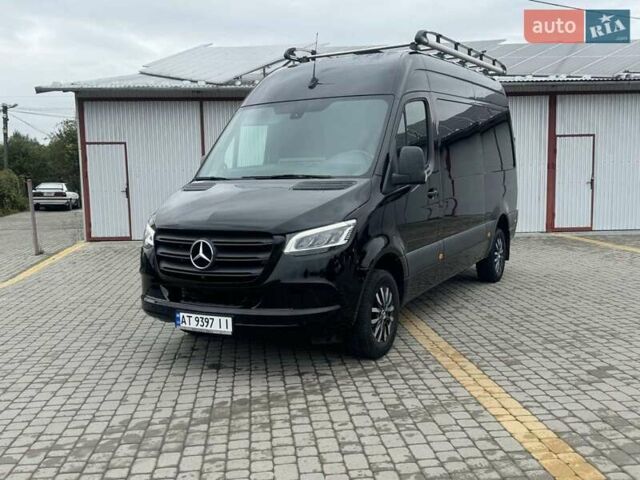 Черный Мерседес Sprinter, объемом двигателя 1.9 л и пробегом 92 тыс. км за 37700 $, фото 11 на Automoto.ua