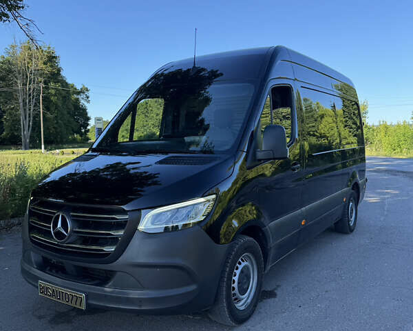 Черный Мерседес Sprinter, объемом двигателя 2 л и пробегом 220 тыс. км за 33500 $, фото 51 на Automoto.ua