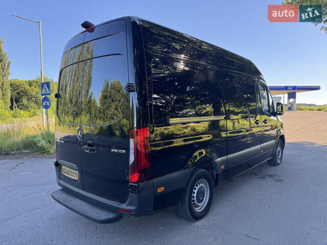 Черный Мерседес Sprinter, объемом двигателя 2 л и пробегом 220 тыс. км за 33500 $, фото 55 на Automoto.ua