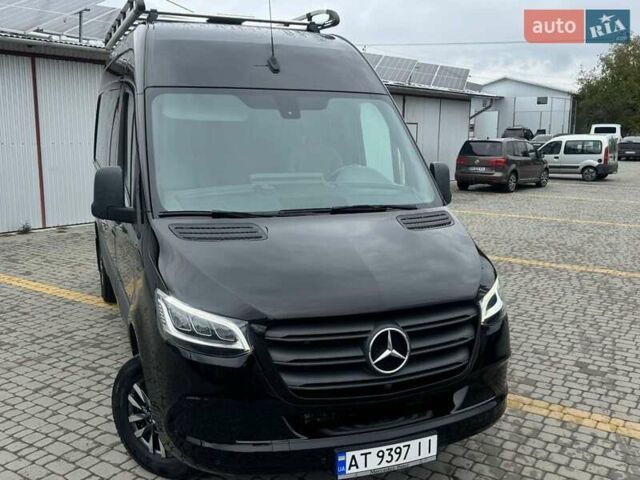 Черный Мерседес Sprinter, объемом двигателя 1.9 л и пробегом 92 тыс. км за 37700 $, фото 18 на Automoto.ua