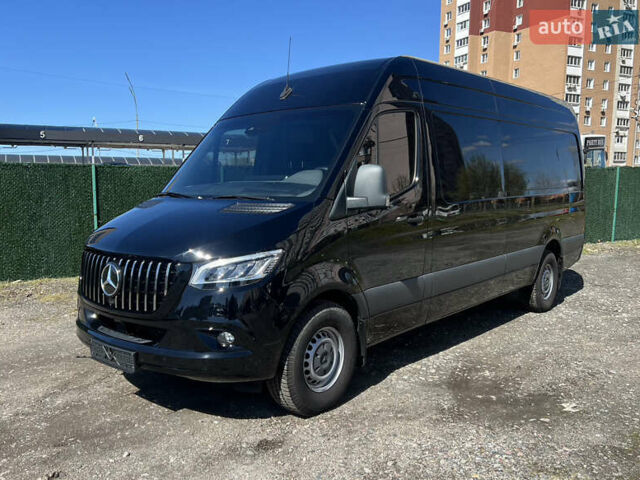 Черный Мерседес Sprinter, объемом двигателя 3 л и пробегом 130 тыс. км за 43500 $, фото 2 на Automoto.ua