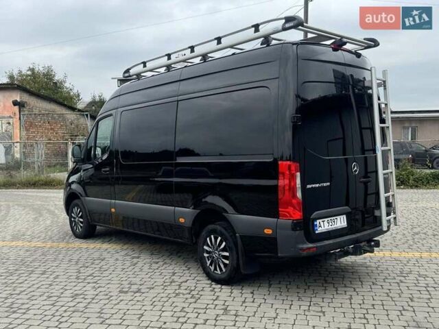 Черный Мерседес Sprinter, объемом двигателя 1.9 л и пробегом 92 тыс. км за 37700 $, фото 9 на Automoto.ua