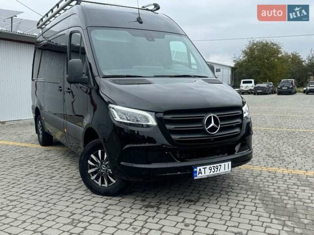 Черный Мерседес Sprinter, объемом двигателя 1.9 л и пробегом 92 тыс. км за 37700 $, фото 19 на Automoto.ua