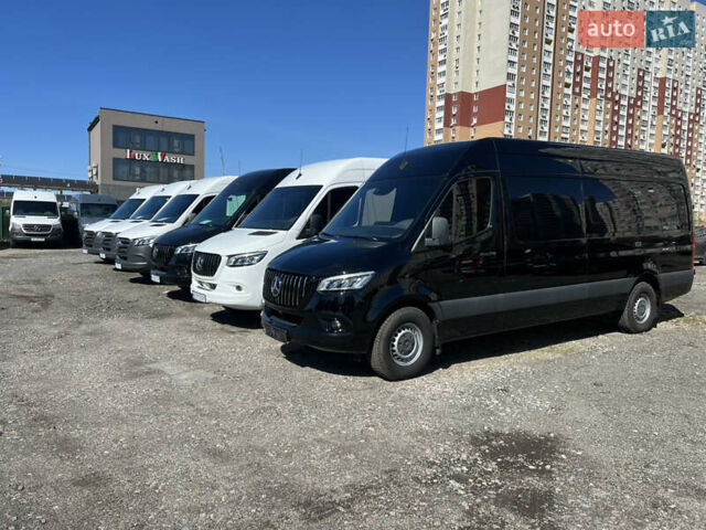 Черный Мерседес Sprinter, объемом двигателя 3 л и пробегом 130 тыс. км за 43500 $, фото 19 на Automoto.ua