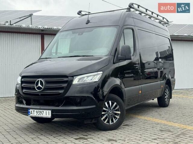 Черный Мерседес Sprinter, объемом двигателя 1.9 л и пробегом 92 тыс. км за 37700 $, фото 7 на Automoto.ua