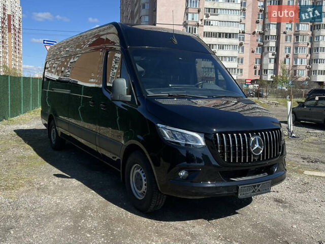 Черный Мерседес Sprinter, объемом двигателя 3 л и пробегом 130 тыс. км за 43500 $, фото 6 на Automoto.ua