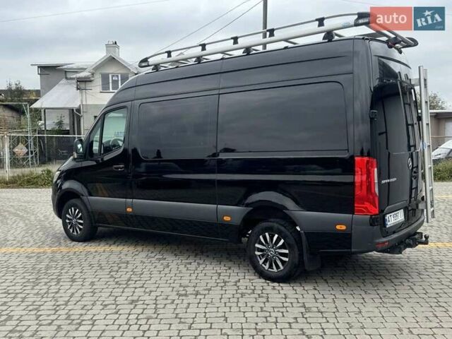 Черный Мерседес Sprinter, объемом двигателя 1.9 л и пробегом 92 тыс. км за 37700 $, фото 4 на Automoto.ua